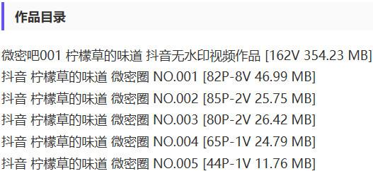 柠檬草的味道 – 微密圈写真&视频合集【持续更新中】-2